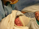 About to meet Mom for the first time