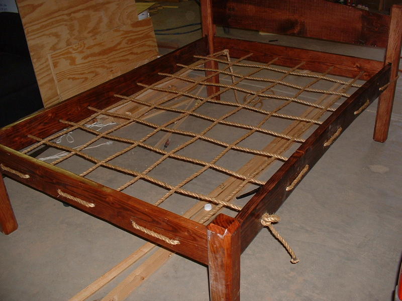 The tightened bed