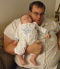 Daddy's too comfy