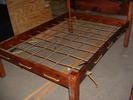 The tightened bed