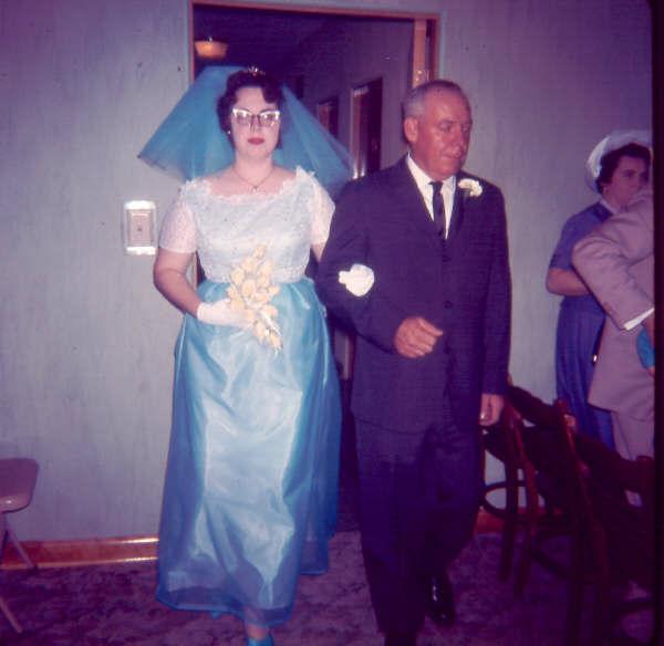 Walking down the aisle