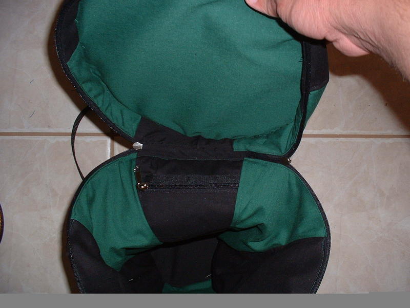 Inside pocket for tuning tool