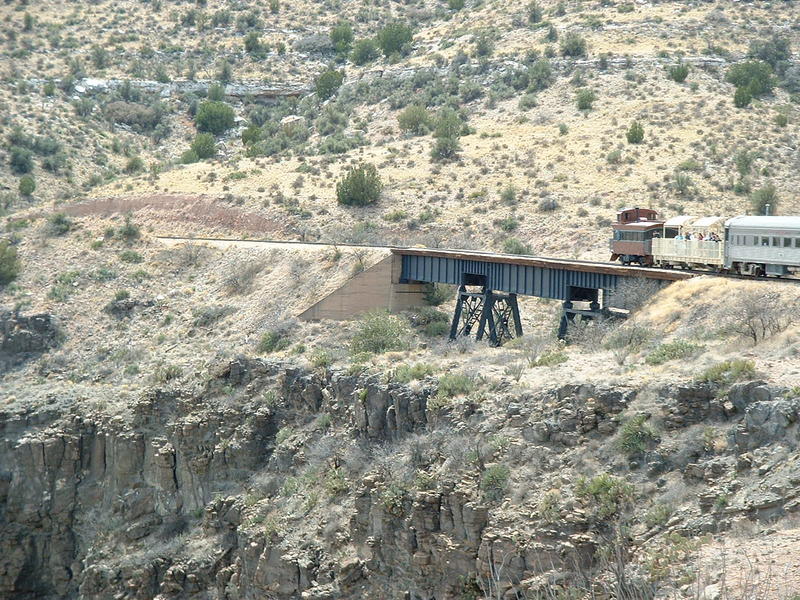 Leaving the bridge