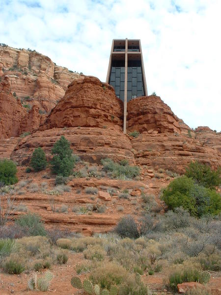 Frank Lloyd Wright desinged church