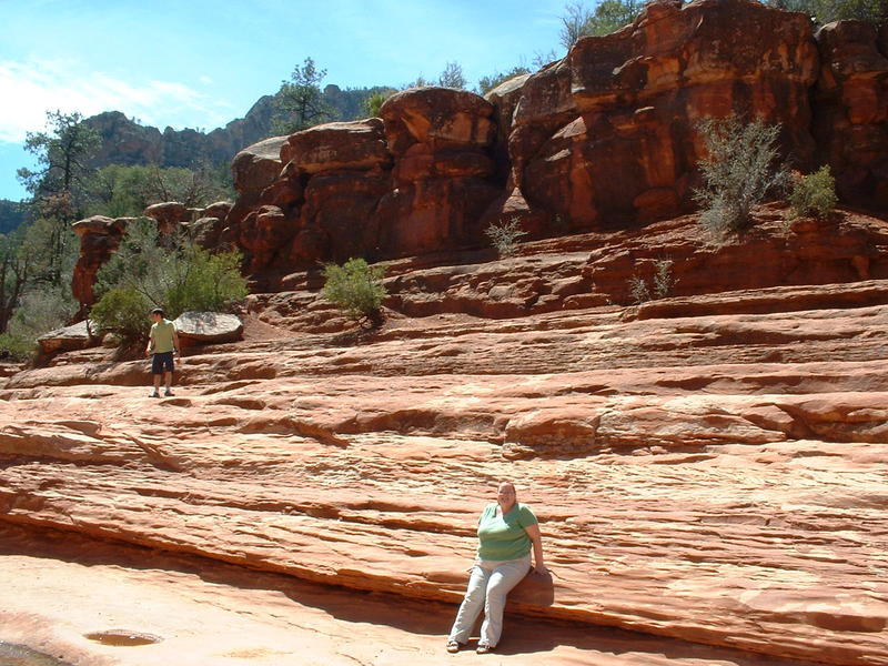 Jennifer at Slide Rock