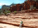 Jennifer at Slide Rock