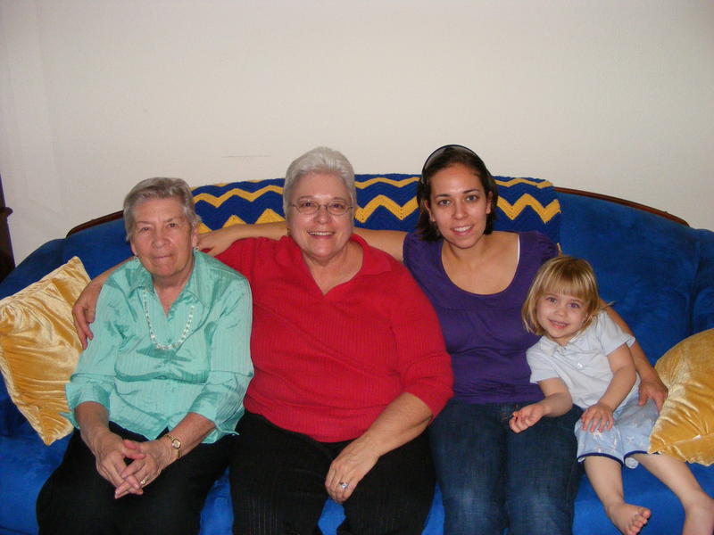 4 Generations Mary, Joanne, Jessica & Ali