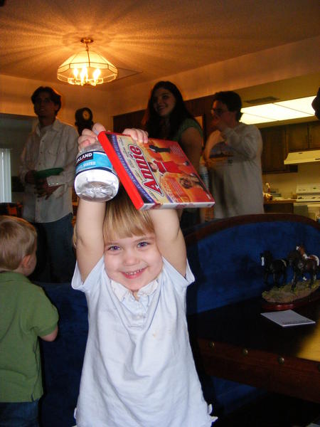 Ali's so happy!