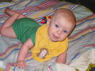 Loves tummy time