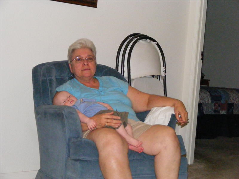 Napping on Grandma