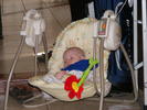 Sleeping in the swing
