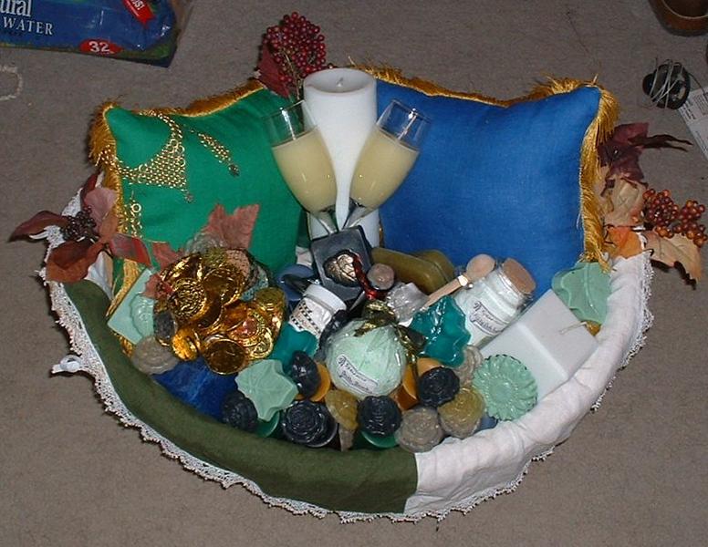 Complete basket with other items added
