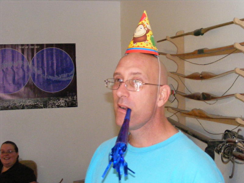Grandpa's ready to party