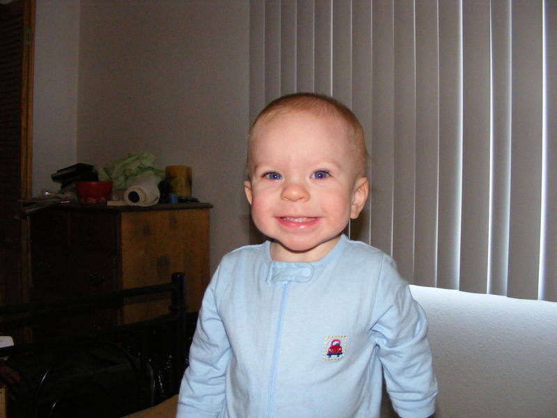 Smiling for the camera