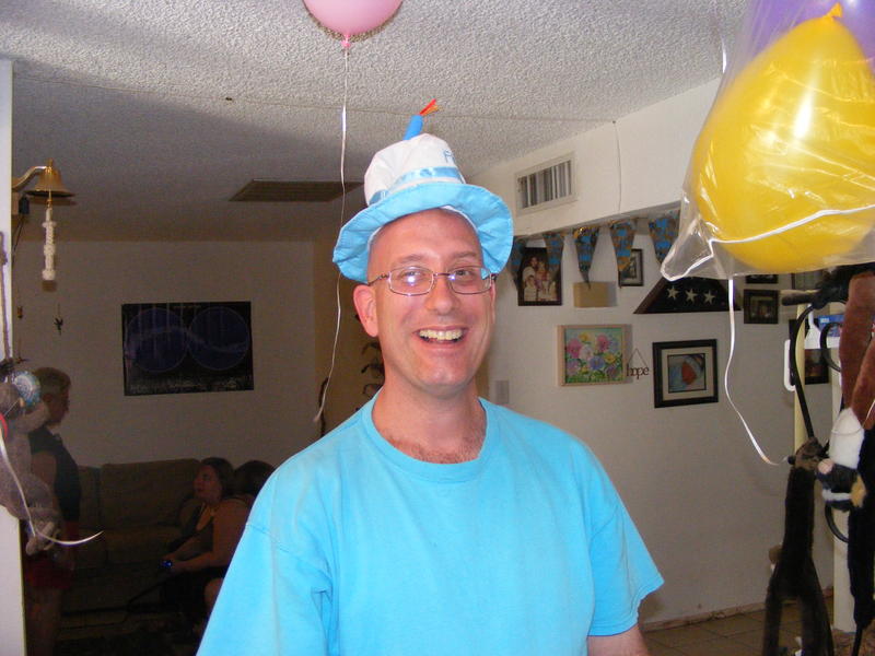 That's my hat Grandpa!
