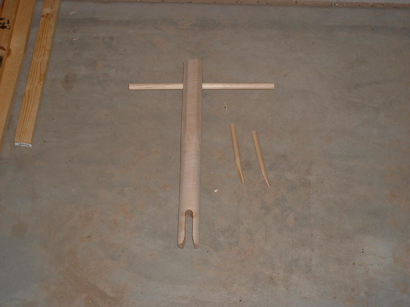 Bed wrench and pegs