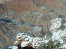 Looking down into the canyon.